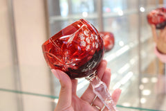 PAHAR CU PICIOR ROMAN GRAPES - 190ml - Ruby