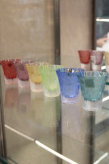 Set Pahar Liqueur Marbles - 45 ml - multicolor
