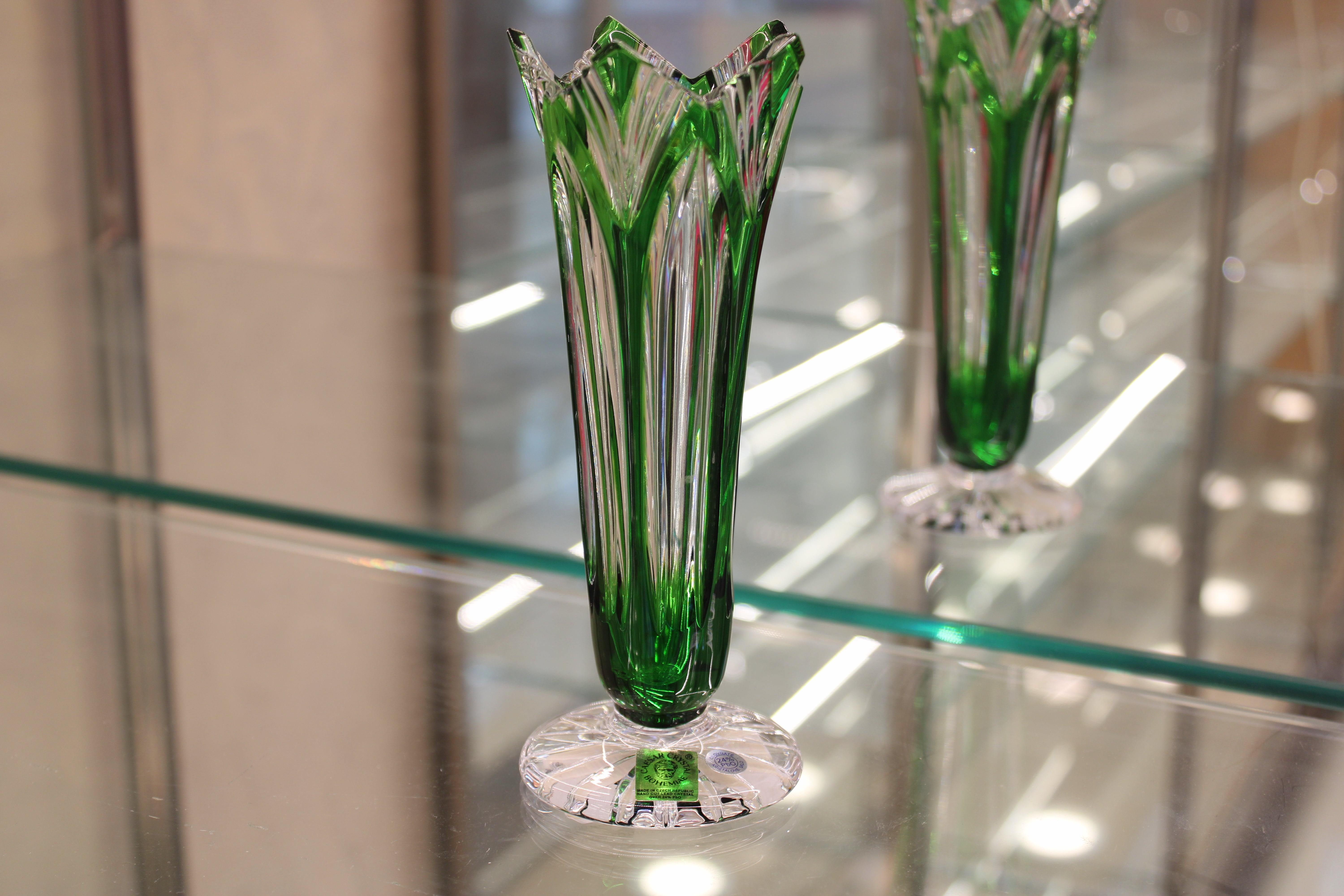 VAZA LOTUS - 175mm - Verde