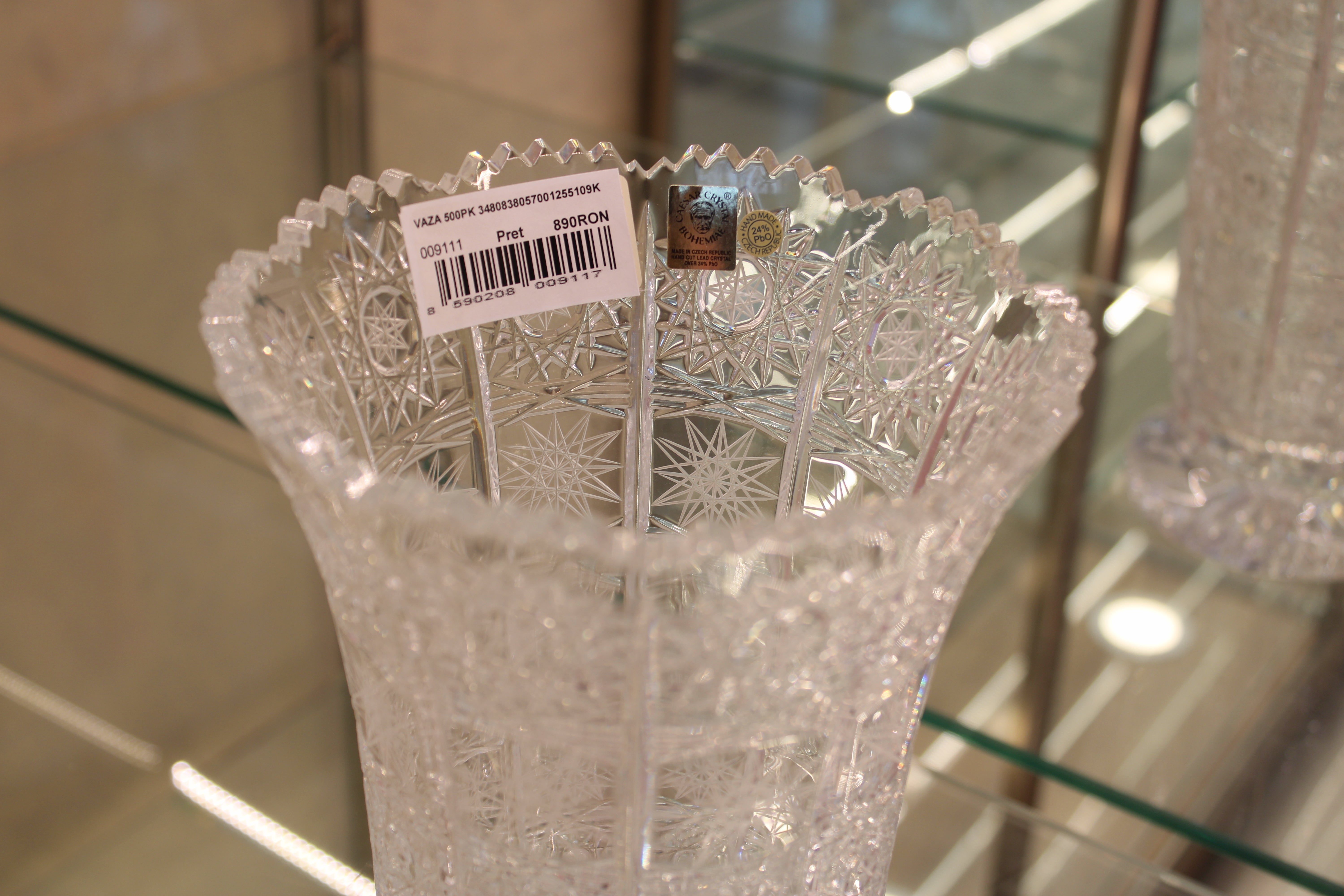 VAZA 500PK - 255mm - Transparent