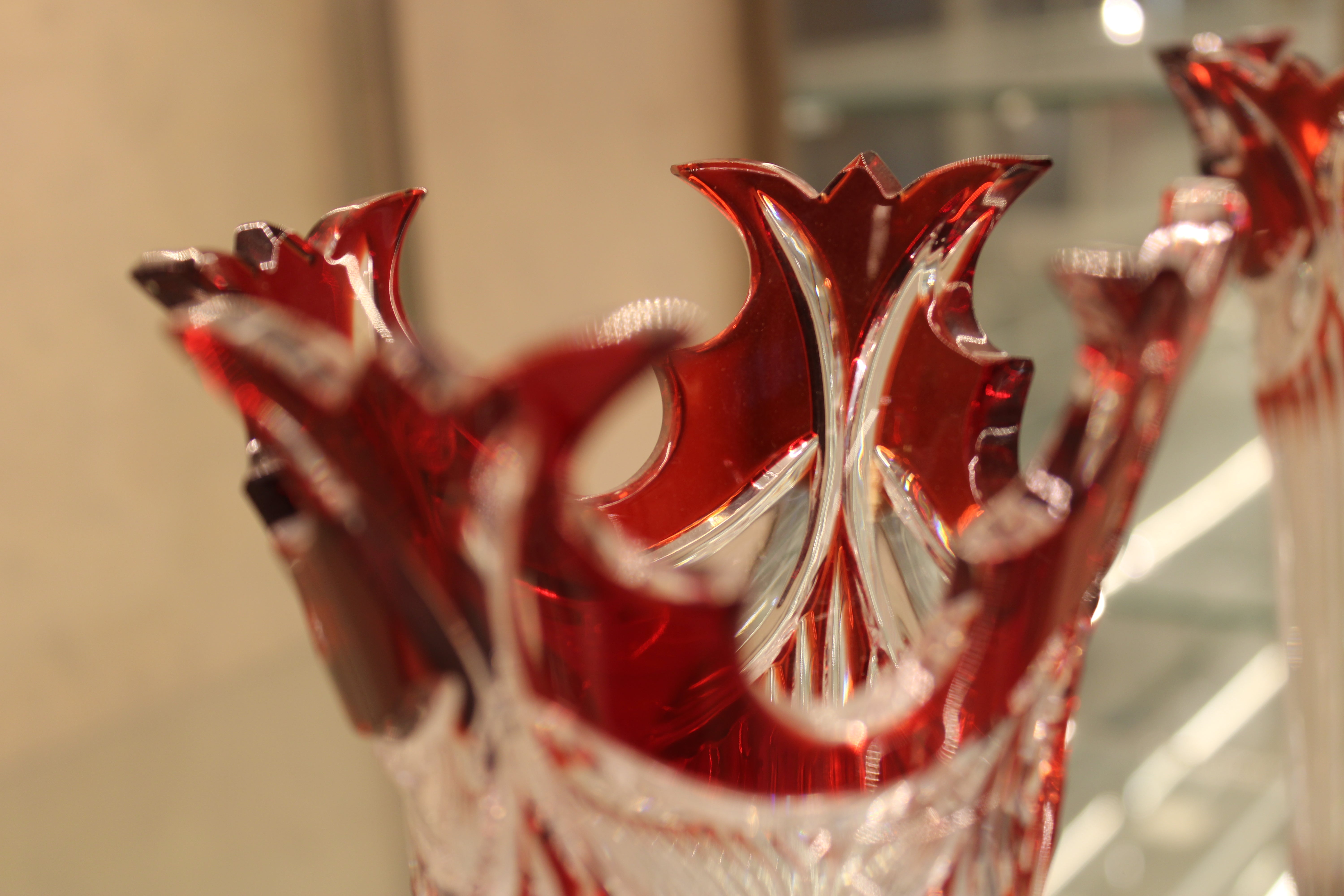 VAZA DIADEM - 280mm - Ruby