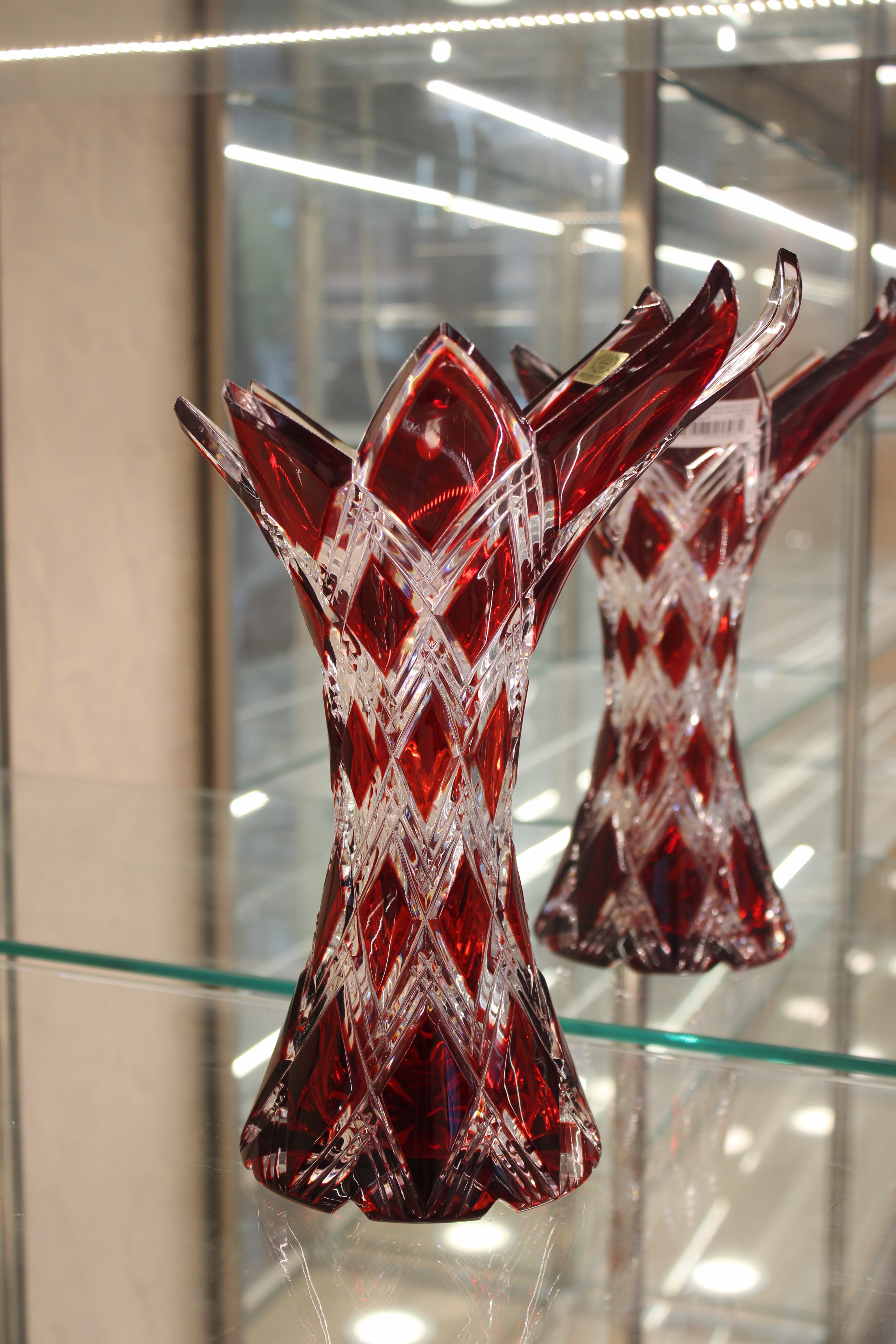 VAZA HARLEQUIN - 330mm - Ruby