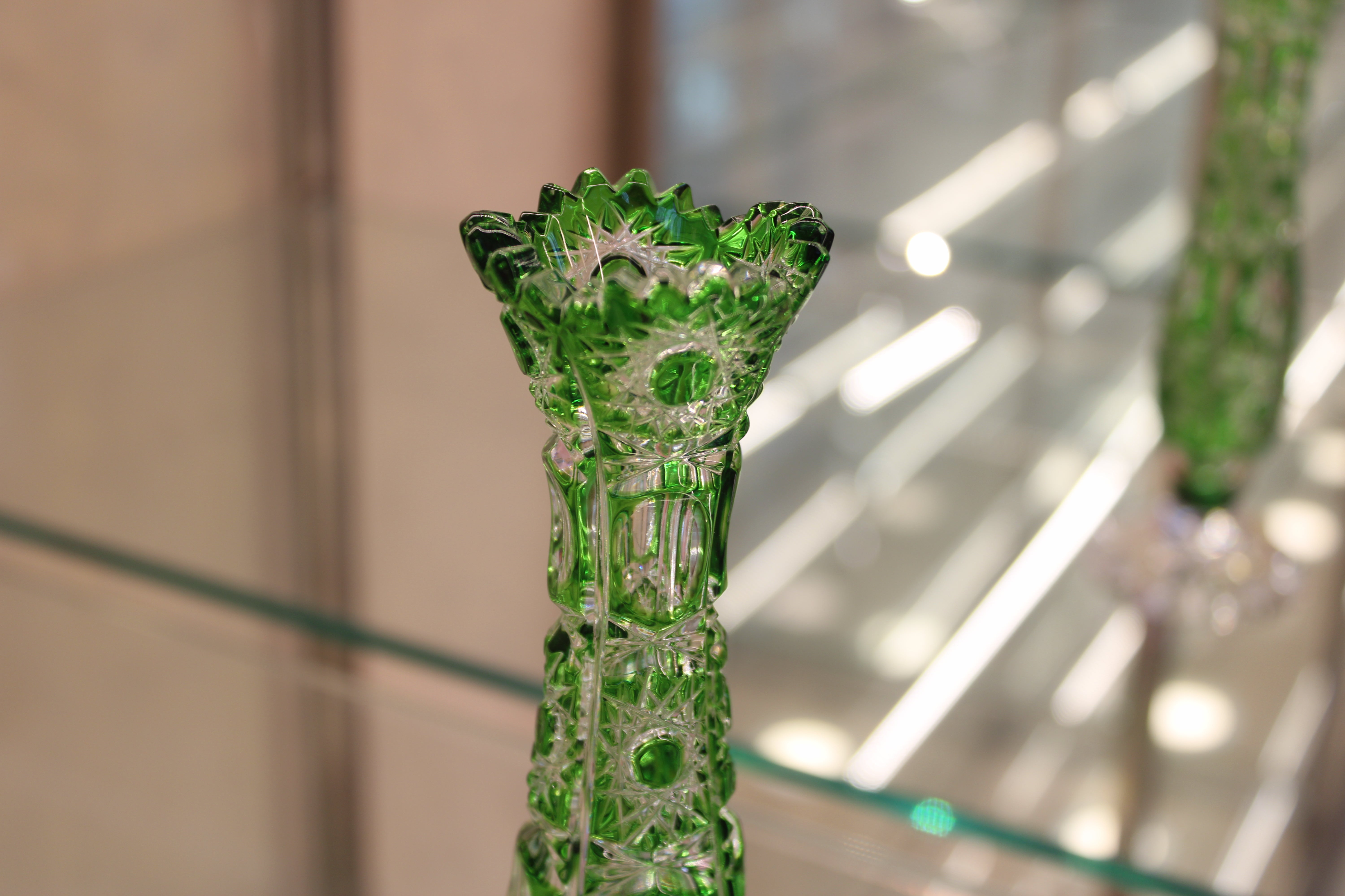 VAZA PETRA - 205mm - Verde