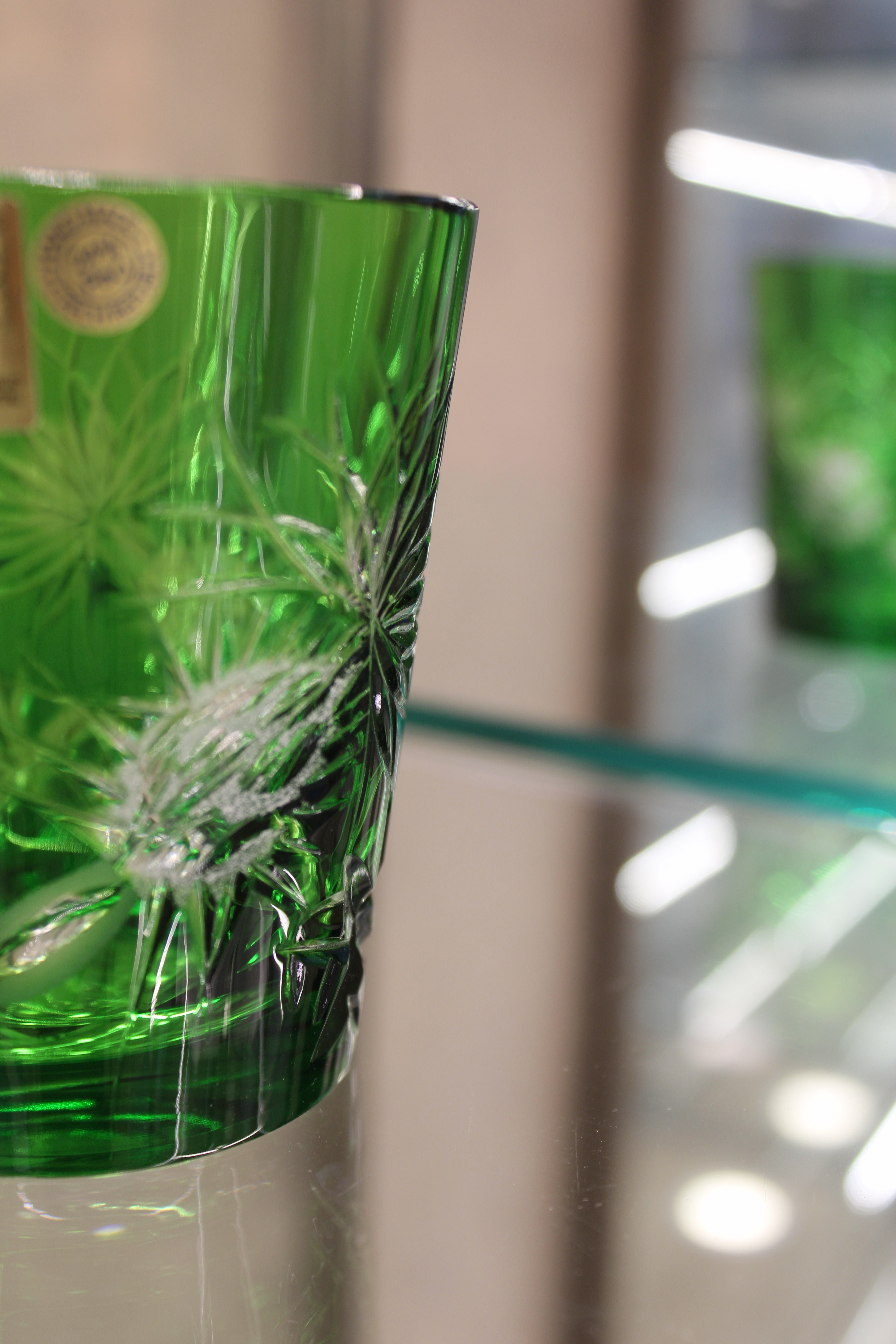 Pahar Fara Picior Thistle - 250 ml - verde