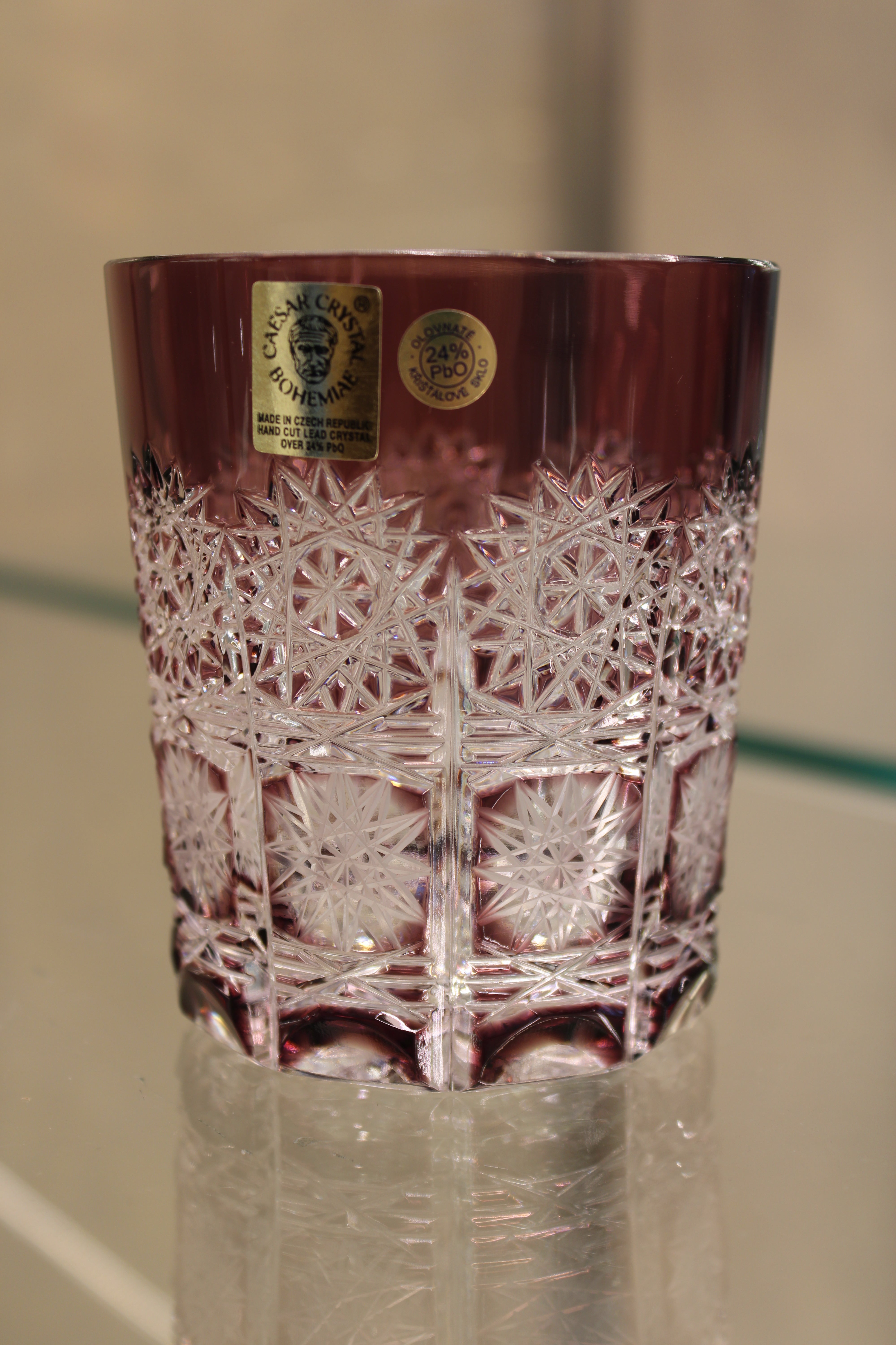 SET 2 PAHARE FARA PICIOR PAULA - 290ml - Violet