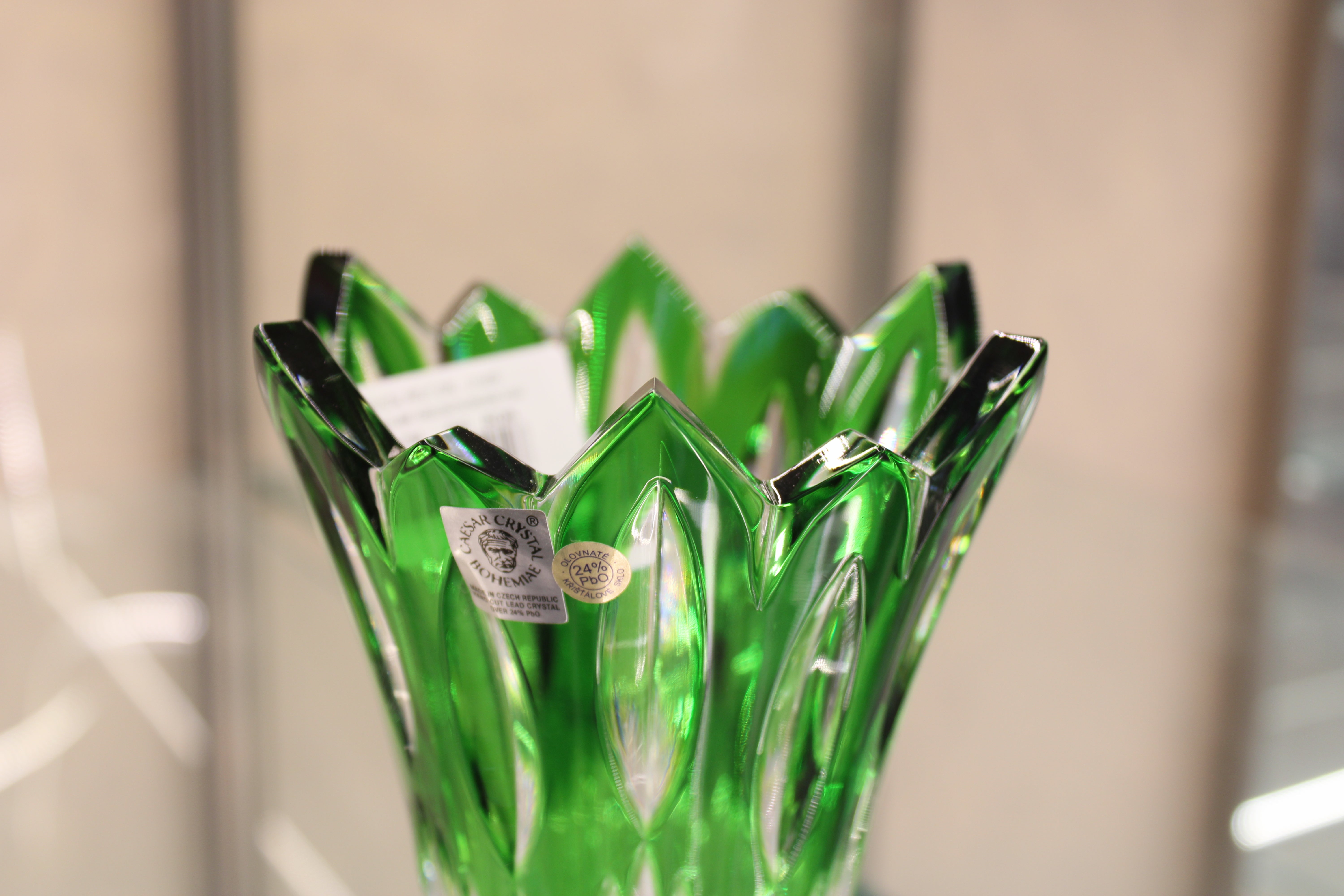 VAZA FLAME - 205mm - Verde