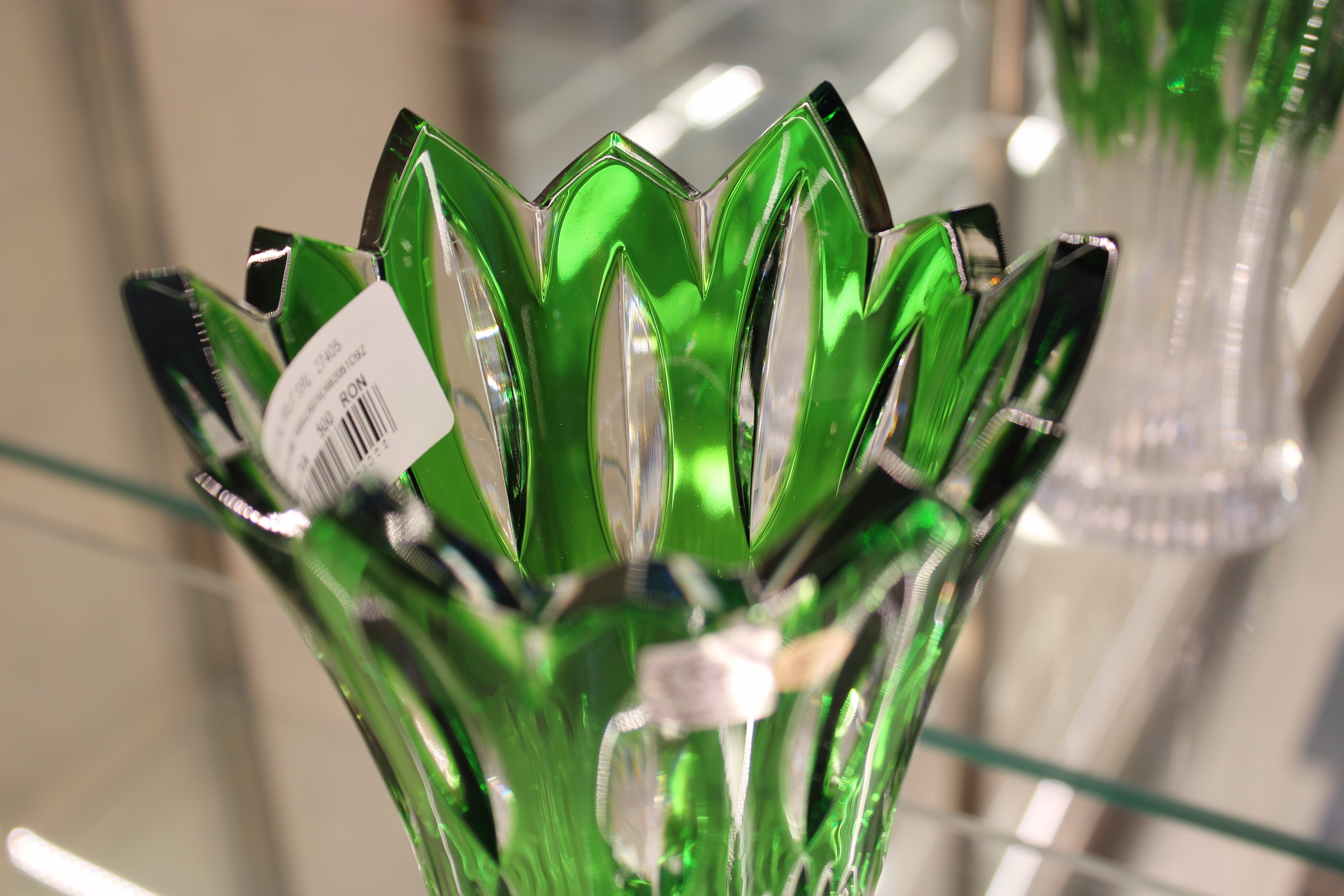 VAZA FLAME - 205mm - Verde