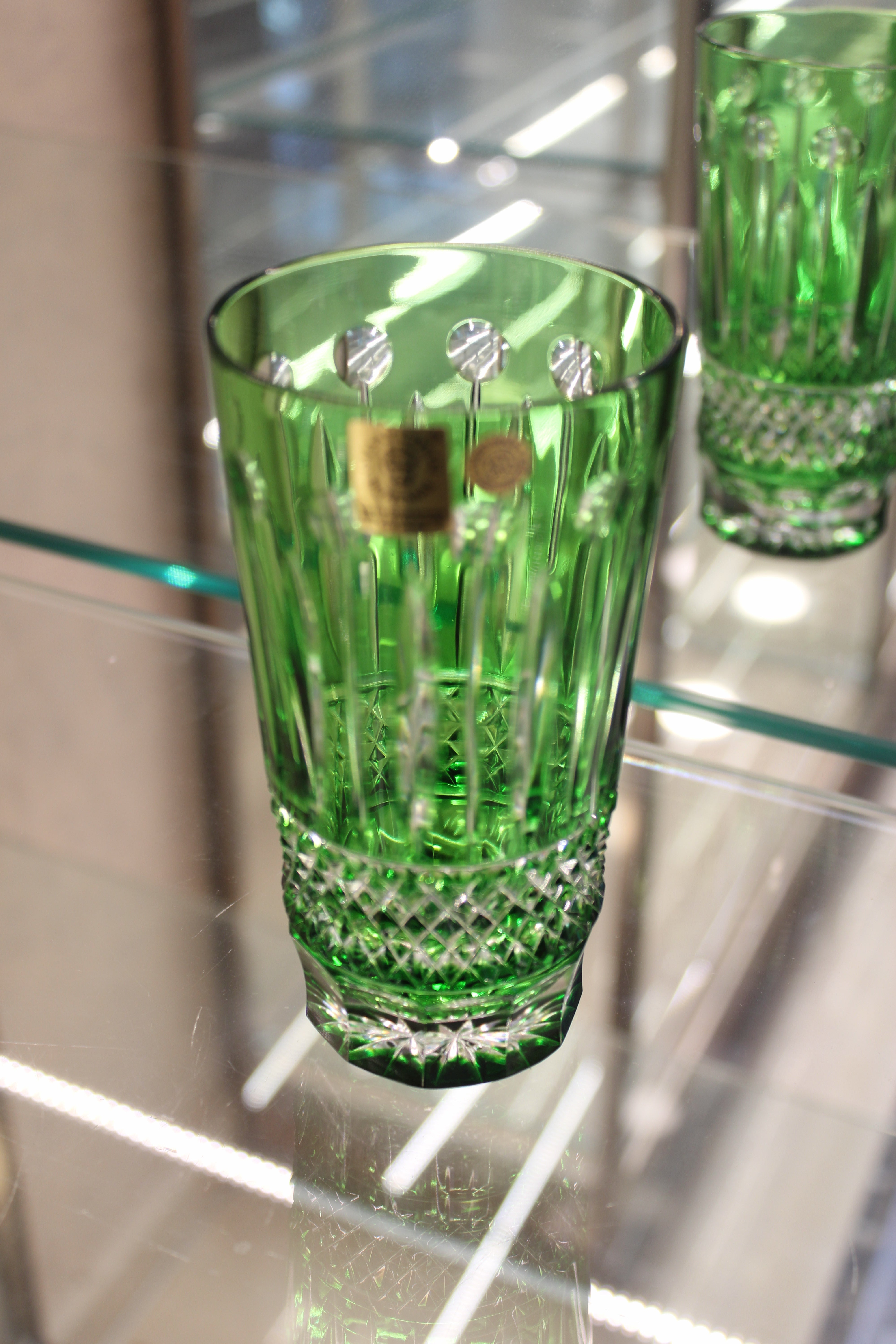 Set 2 Pahare Fara Picior Tomy - 320 ml - verde