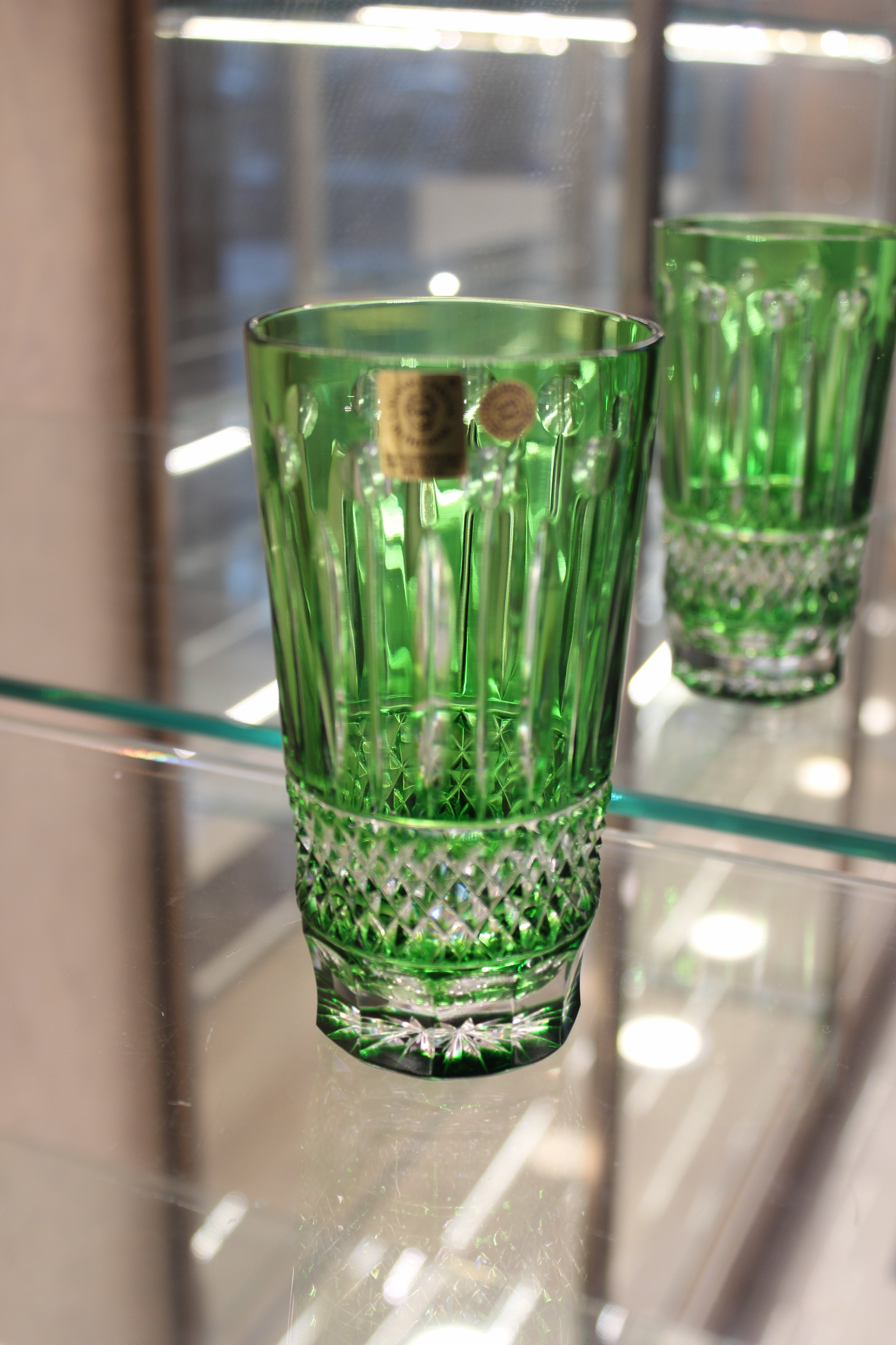 Set 2 Pahare Fara Picior Tomy - 320 ml - verde