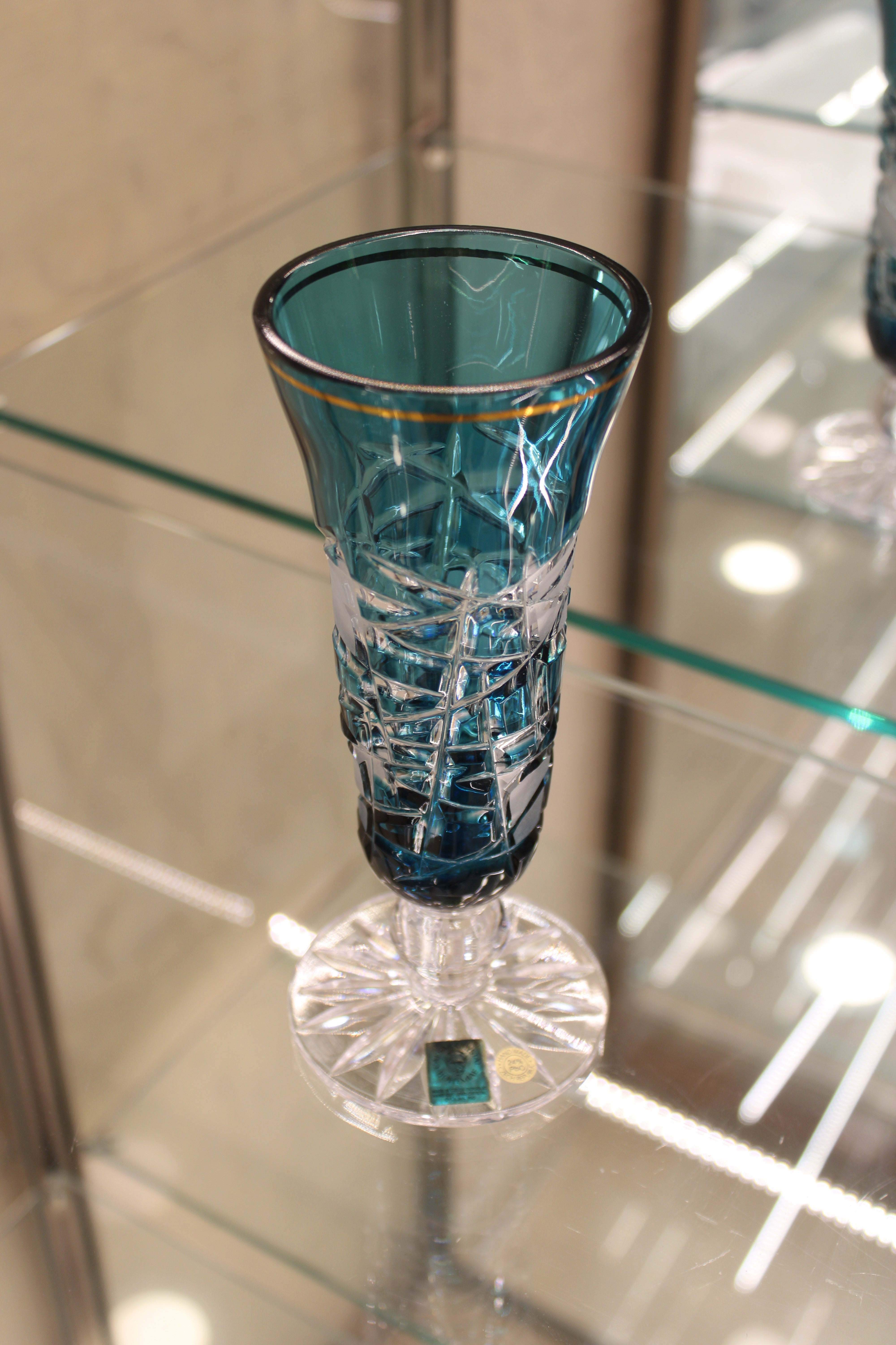 Set 2 Pahare Cu Picior Goblet Mars - 150 ml - azure
